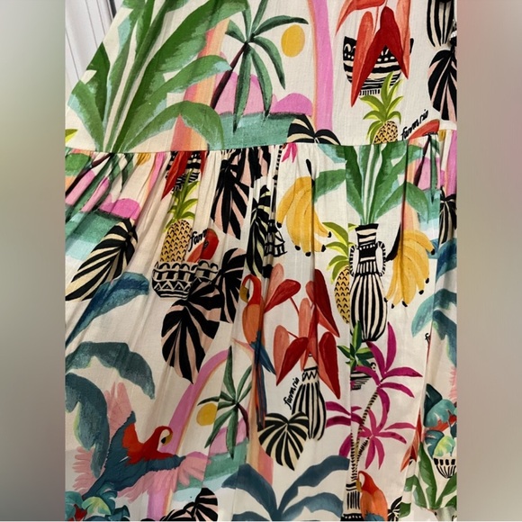 Farm Rio Tropical Print Maxi Dress - Picture 8 of 15